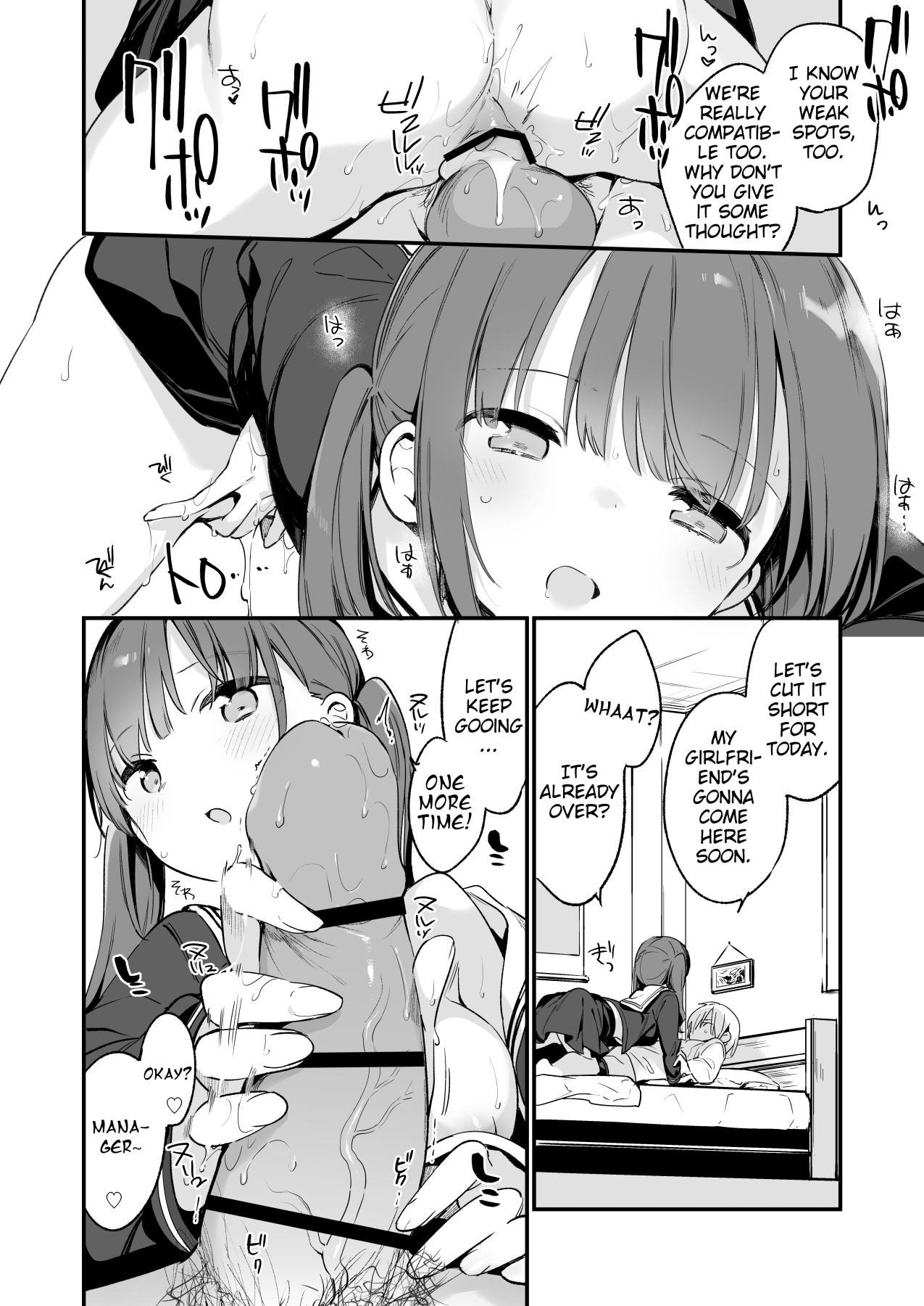 Hentai Manga Comic-Who Needs a Girlfriend Who Won't Let Me fuck Her When I Have a Schoolgirl Fuck Buddy-Read-27